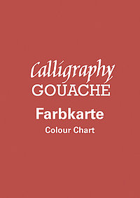 Calligraphy Gouache - Colour chart
