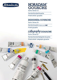 Calligraphy Gouache - Brochure