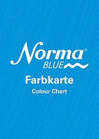 NORMA Blue - Colour chart