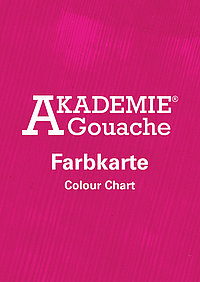 AKADEMIE Gouache - Colour chart