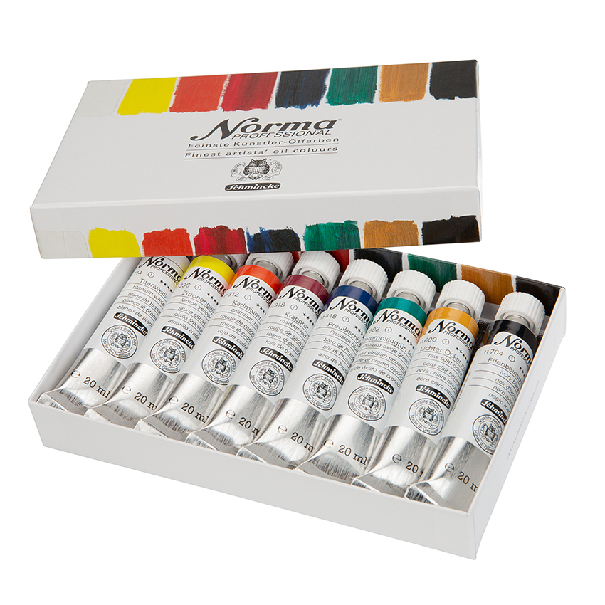 Kartonset, Grundsortiment, 8 x 20 ml