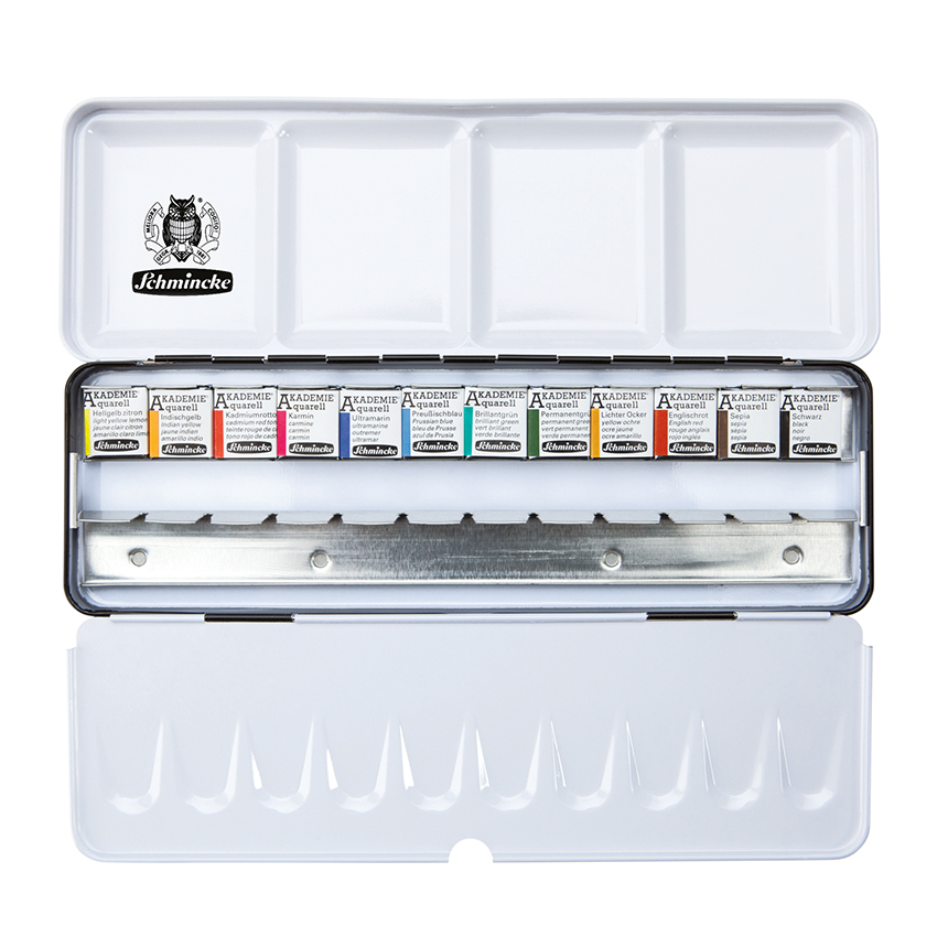 Metallkasten, 12 x 1/2 Näpfchen