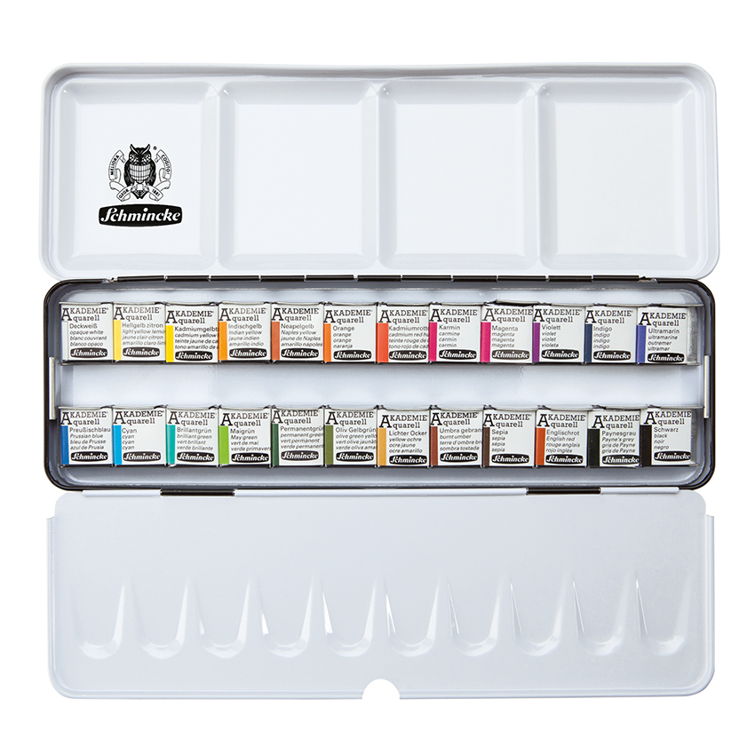 Metallkasten, 24 x 1/2 Näpfchen