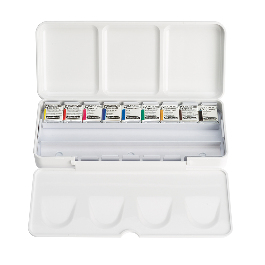 Kunststoffkasten, 9 x 1/2 Näpfchen