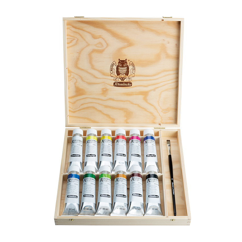 Holzkasten, 12 x 60 ml