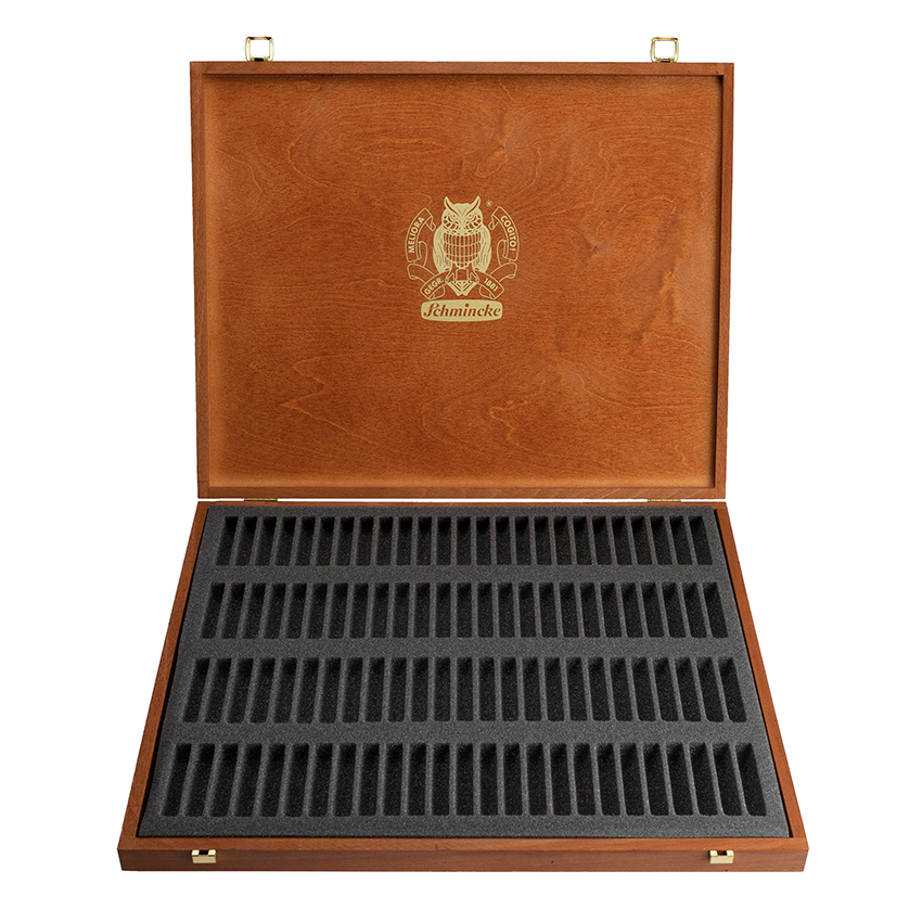 Holzkasten für 100 Pastellstifte