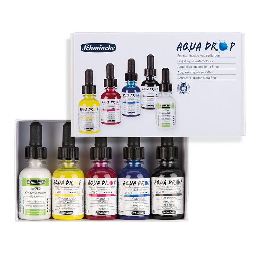 Kartonset, Primärfarben, 5 x 30 ml