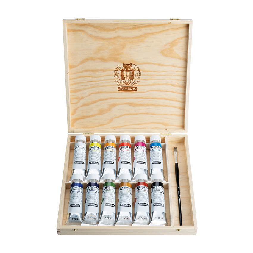 Holzkasten, 12 x 60 ml